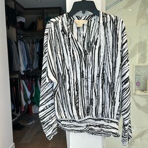 Michael kors silky blouse. Size small